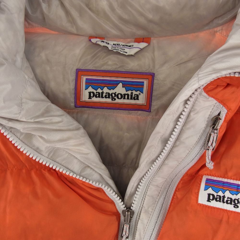 patagonia パタゴニア 13AW 84645 世界1000着限定 13年製 ENCAPSIL DOWN BELAY PARKA エンカプシル ダウン ビレイ パーカ ダウンジャケット オレンジ系 XS【美品】【中古】