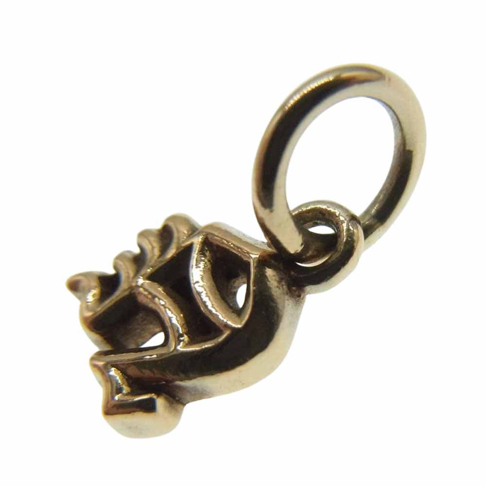 CHROME HEARTS クロムハーツ（原本有） 22K ALPHABET MINI N アルファベットチャーム ミニ 【中古】