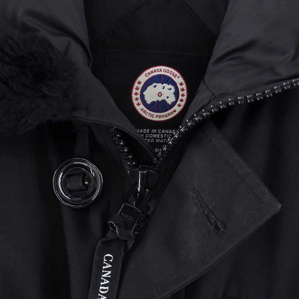 CANADA GOOSE カナダグース 3438JM 国内正規品 サザビーリーグ JASPER PARKA ジャスパーパーカー ダウンジャケット ブラック系 M【中古】