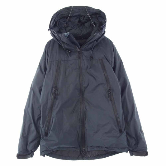 DESCENTE デサント DAWMGK40U ALLTERAIN 水沢ダウン MOUNTAINEER マウンテニア ダウン ジャケット ブラック系 M【中古】
