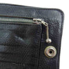 CHROME HEARTS クロムハーツ（原本有） 1SNAP 1スナップ CH クロスボールボタン レザー ウォレット ブラック系【中古】
