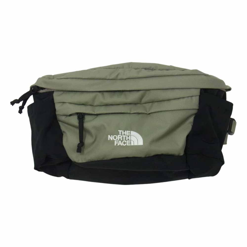 THE NORTH FACE ノースフェイス Spina スピナ ウエスト ボディ バッグ カーキ系【中古】