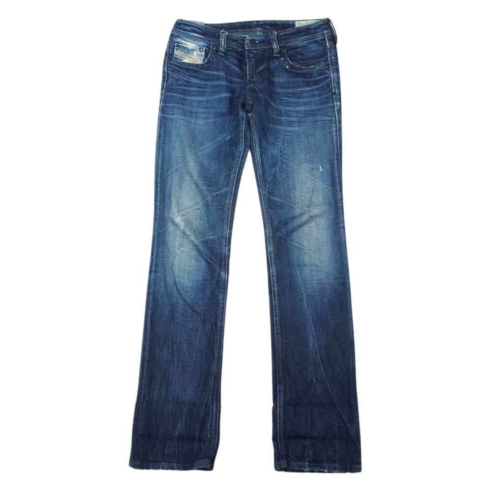 DIESEL ディーゼル WASH 008TX STRETCH LOWKY USED加工 ウォッシュ ストレッチ デニムパンツ インディゴブルー系 26【中古】