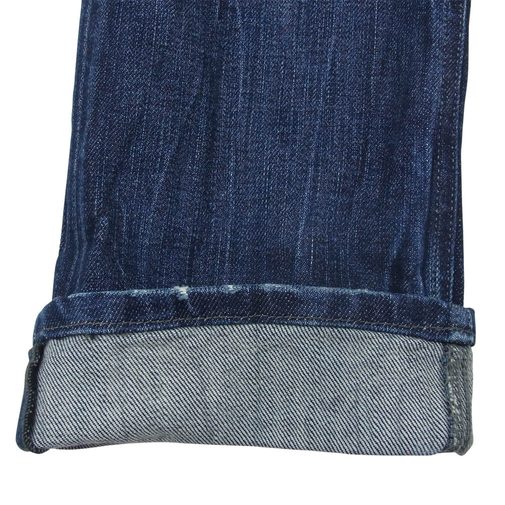 DIESEL ディーゼル WASH 008TX STRETCH LOWKY USED加工 ウォッシュ ストレッチ デニムパンツ インディゴブルー系 26【中古】