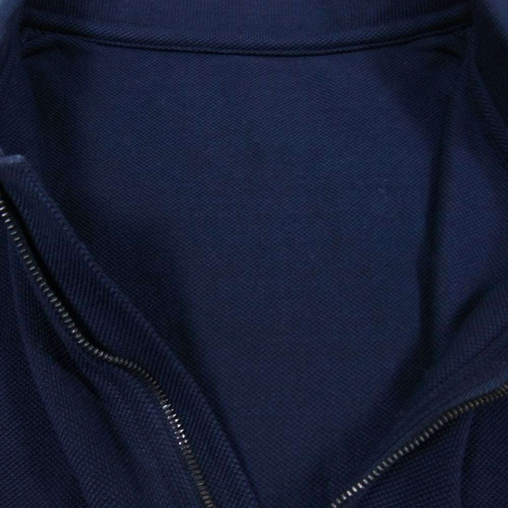 BOTTEGAVENETA ボッテガヴェネタ 国内正規品 ジップアップ 半袖 ポロシャツ ブラック系 52【中古】