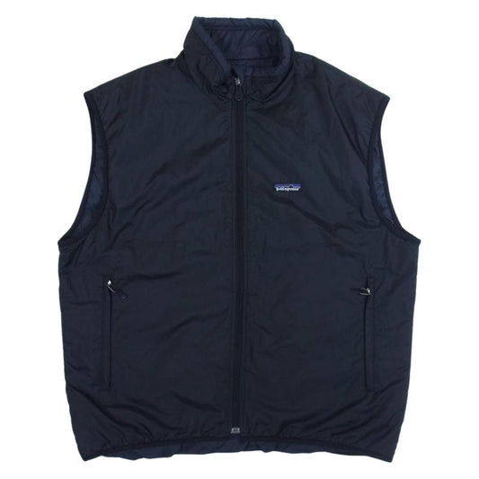patagonia パタゴニア 05AW 84015 05年製 Puffball Vest パフボール 中綿 ベスト ブラック系 グレー系 L【中古】