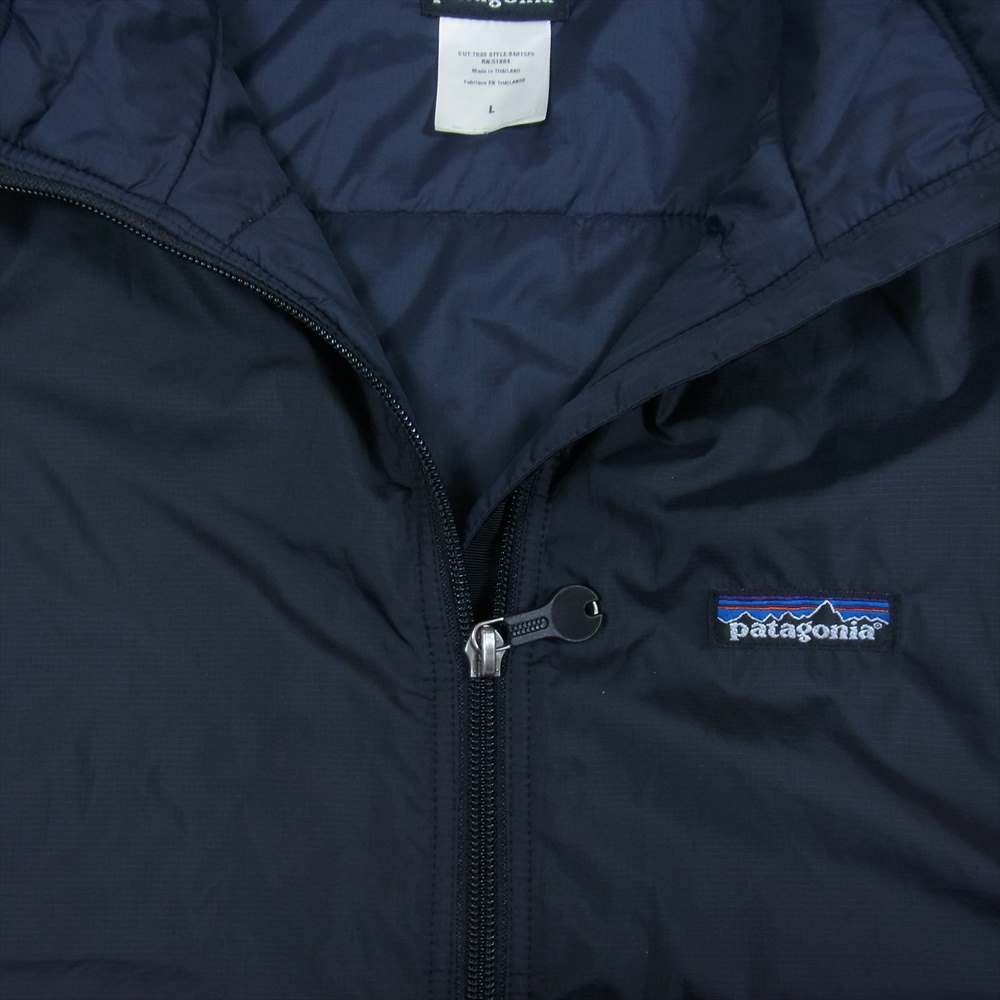 patagonia パタゴニア 05AW 84015 05年製 Puffball Vest パフボール 中綿 ベスト ブラック系 グレー系 L【中古】