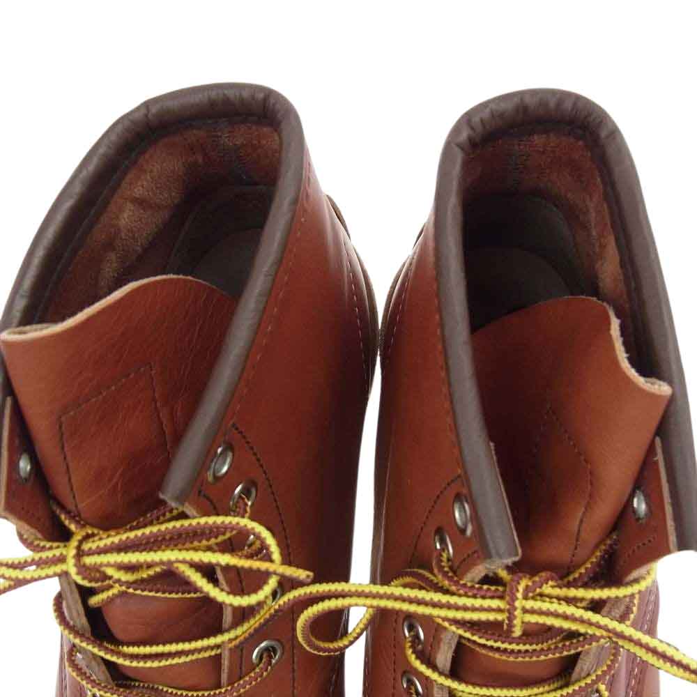 RED WING レッドウィング 8875 CLASSIC MOC TOE アイリッシュセッター オロ ラセット モックトゥ ブーツ ブラウン系 27cm【中古】