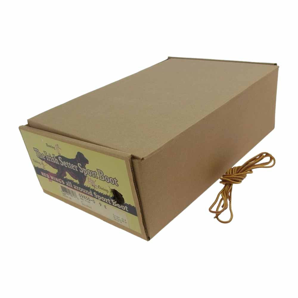 RED WING レッドウィング 9850 犬タグ カヌー モック ゴールドラセットセコイア ワークブーツ ライトブラウン系 27cm【中古】