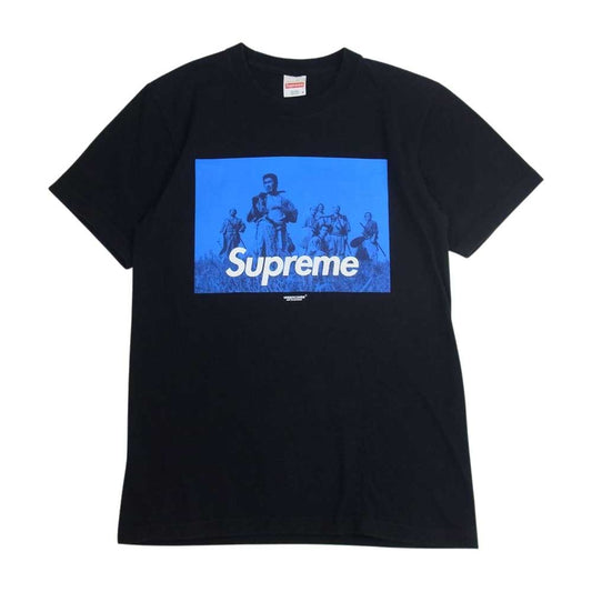 Supreme シュプリーム 16AW × UNDERCOVER アンダーカバー Seven Samurai Tee 七人の侍 サムライ プリント 半袖 Tシャツ ブラック系 S【中古】