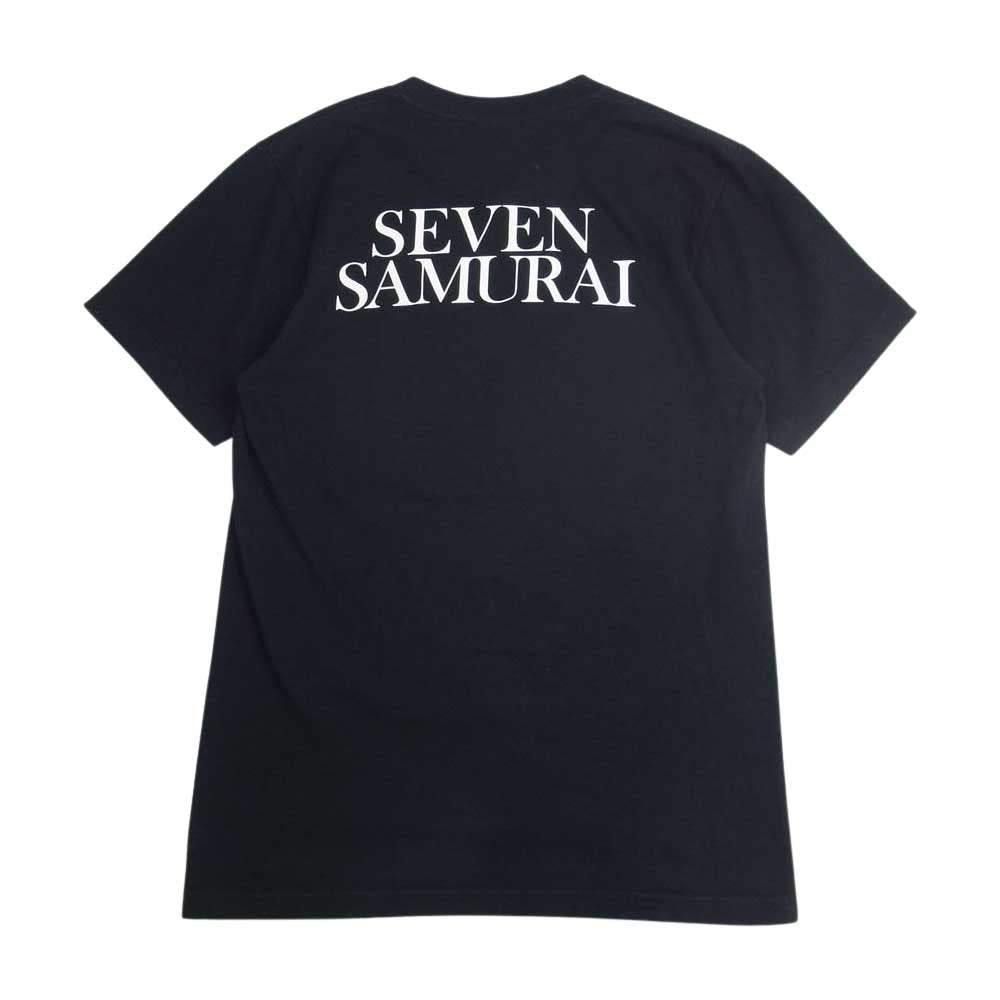 Supreme シュプリーム 16AW × UNDERCOVER アンダーカバー Seven Samurai Tee 七人の侍 サムライ プリント 半袖 Tシャツ ブラック系 S【中古】