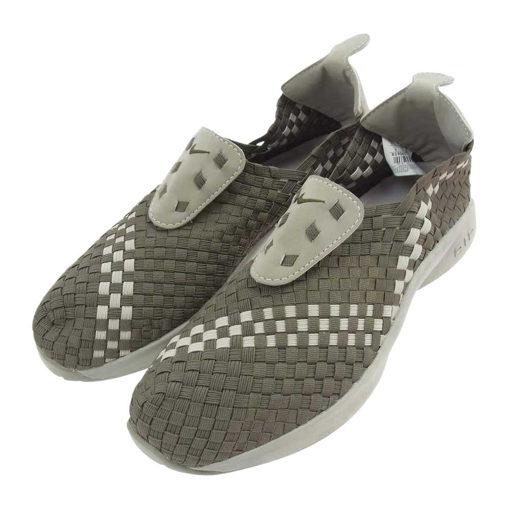 NIKE ナイキ 609065-331  AIR WOVEN CARGO エアウーブン スリッポン グレー系 オリーブ系 27cm【中古】