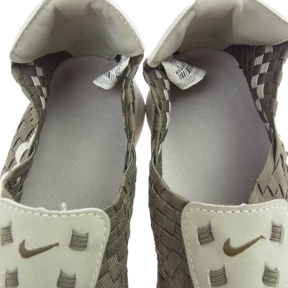 NIKE ナイキ 609065-331  AIR WOVEN CARGO エアウーブン スリッポン グレー系 オリーブ系 27cm【中古】