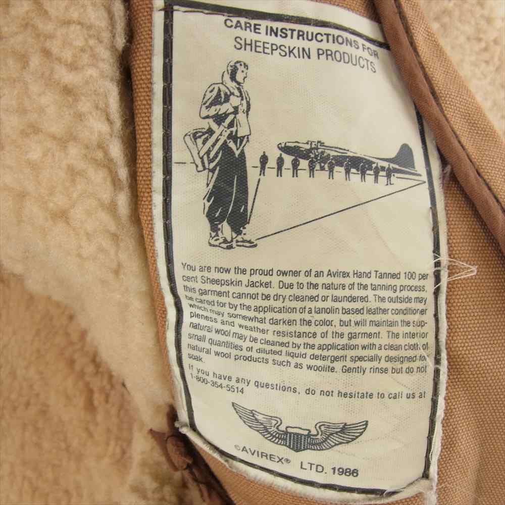 AVIREX AC 17755 ミリタリージャケット B-3 size42 AVIREX AC 17755 ミリタリージャケット B-3 size42 AVIREX