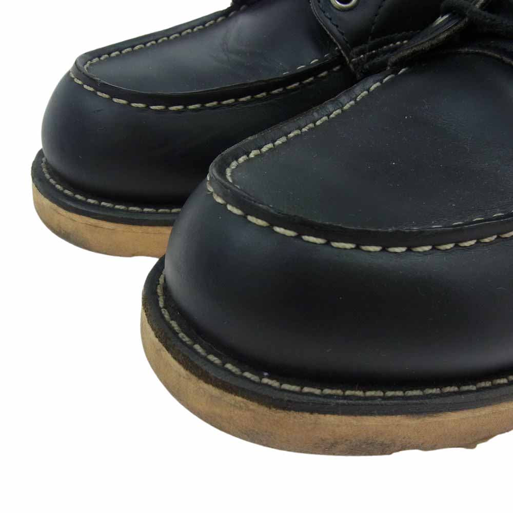 RED WING レッドウィング 8130 Irish Setter アイリッシュセッター モックトゥ Uチップ 7HOLE 羽タグ ブラック系【中古】