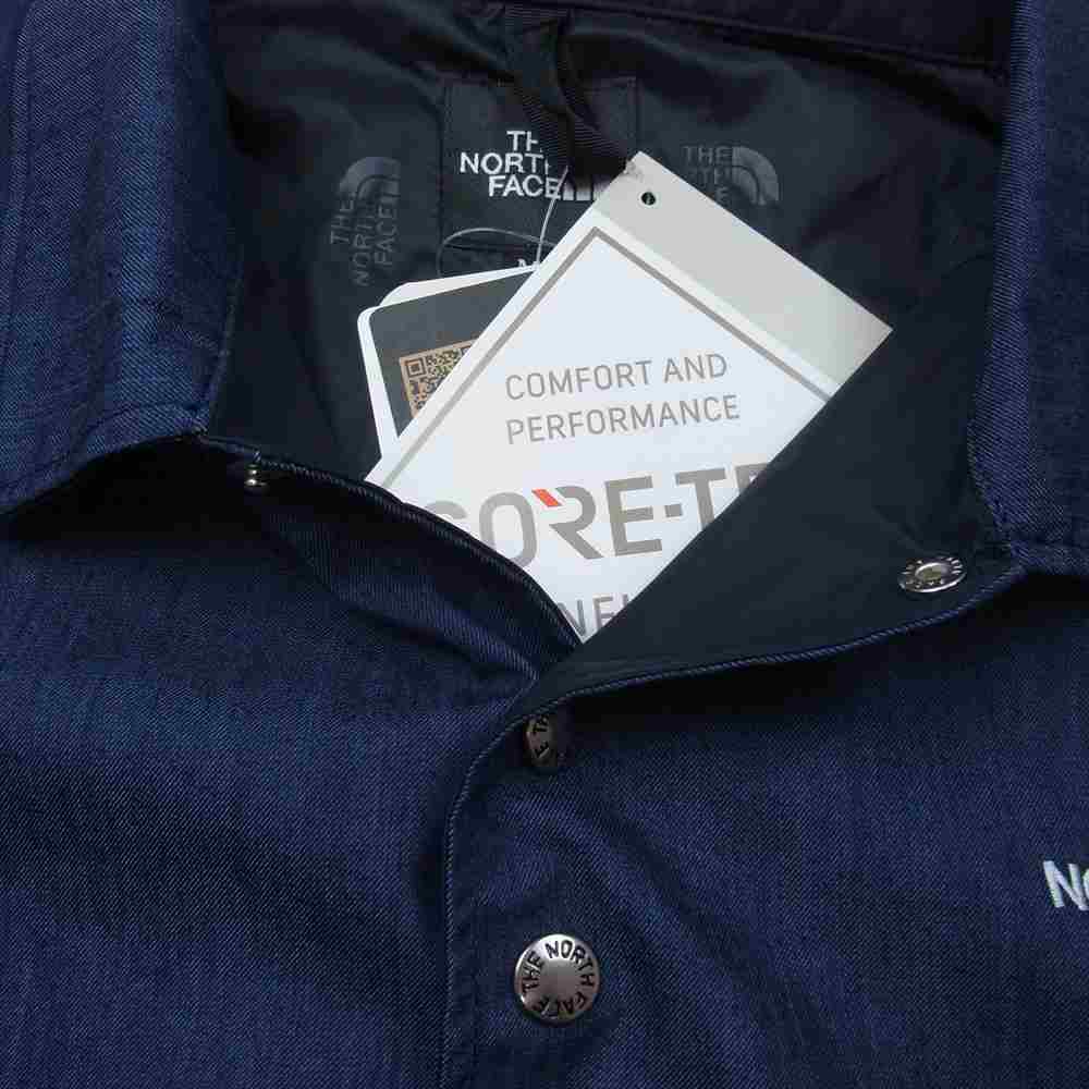 THE NORTH FACE ノースフェイス  NP12042 GTX Denim Coach Jacket デニム コーチ ジャケット ダークネイビー系 M【新古品】【未使用】【中古】