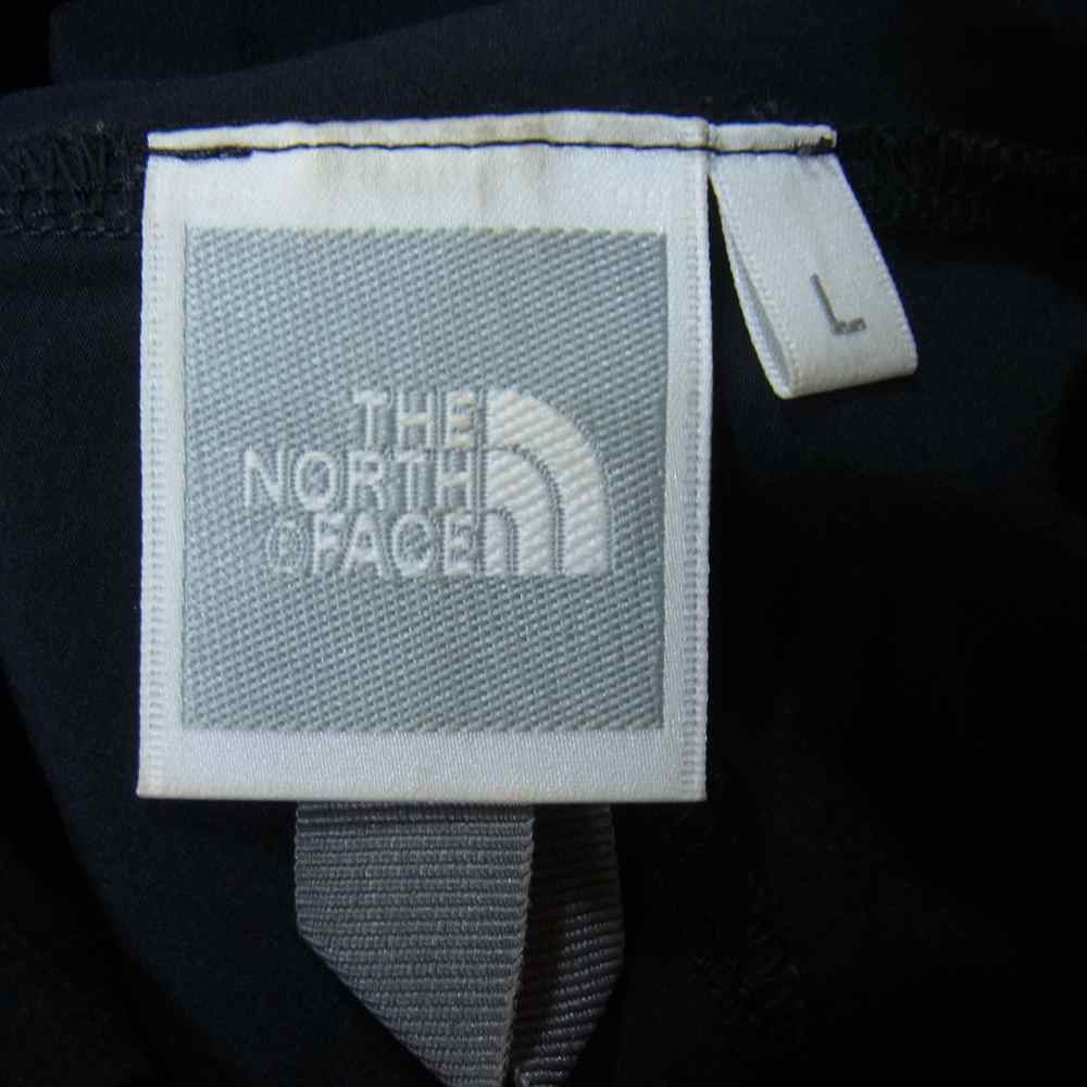 THE NORTH FACE ノースフェイス NPW21703 Mountain Softshell Hoodie マウンテン ソフト シェル フーディ ジャケット ブラック ブラック系 L【中古】