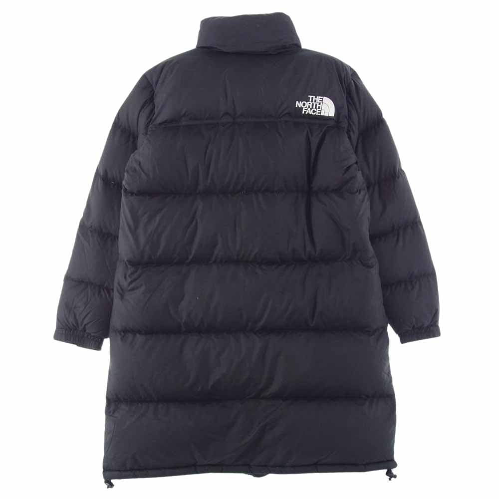 THE NORTH FACE ノースフェイス NDW91951 Long Nuptse Coat ロング ヌプシ ダウン コート ブラック系 M【中古】