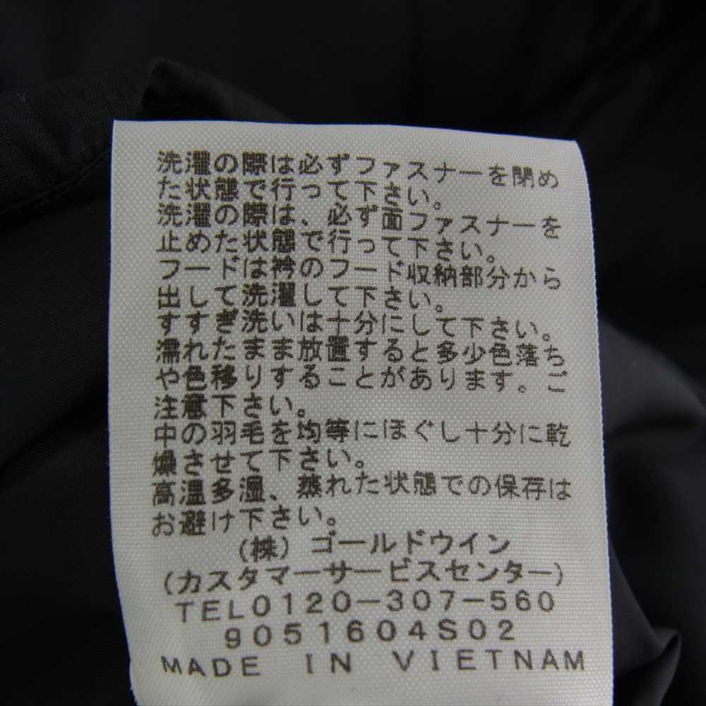 THE NORTH FACE ノースフェイス NDW91951 Long Nuptse Coat ロング ヌプシ ダウン コート ブラック系 M【中古】