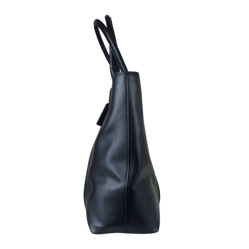 COACH コーチ 72114G メルセデスベンツ 130周年 モデル レザー トートバッグ ブラック系【中古】