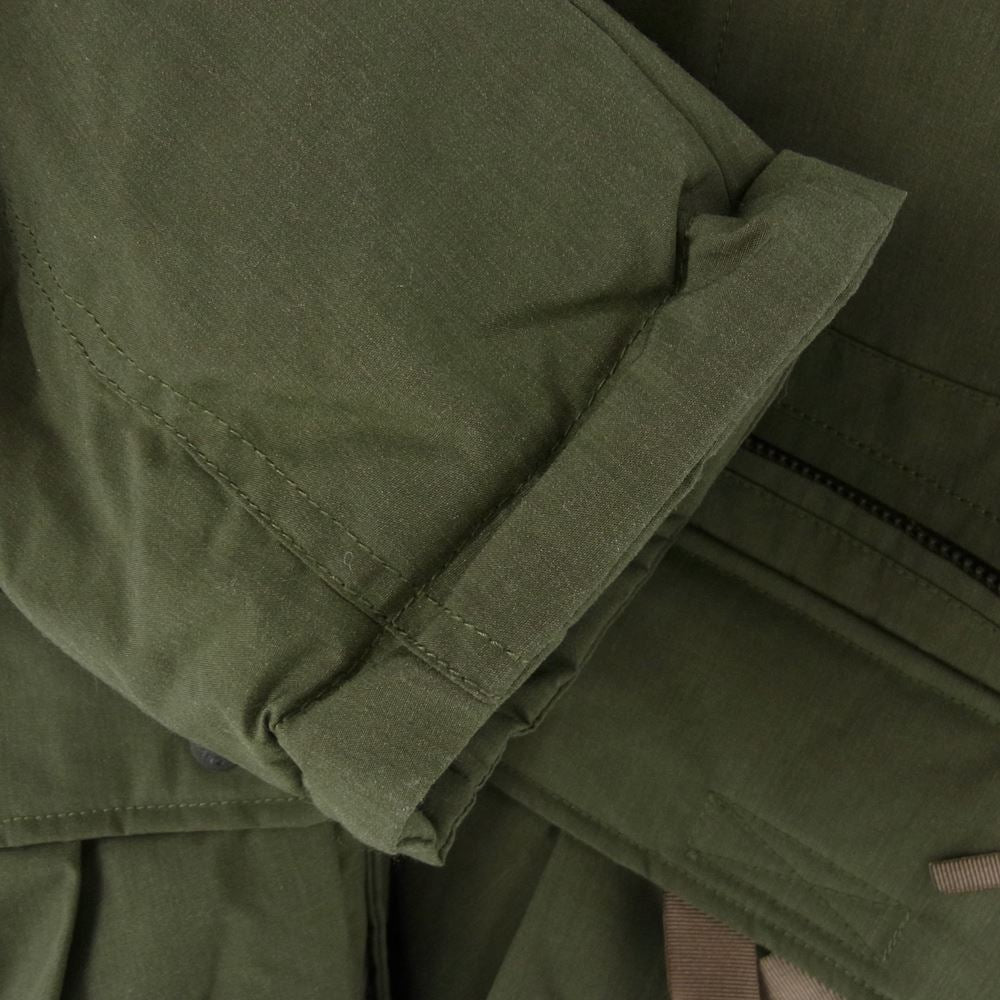 NANGA ナンガ N1TJKHG2 TAKIBI DOWN JACKET タキビ ダウン ジャケット カーキ系 L【新古品】【未使用】【中古】