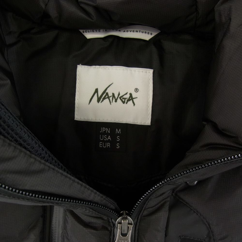 NANGA ナンガ N1AIBKF2 AURORA LIGHT DOWN JACKET オーロラ ライト ダウン ジャケット ブラック系 M【新古品】【未使用】【中古】