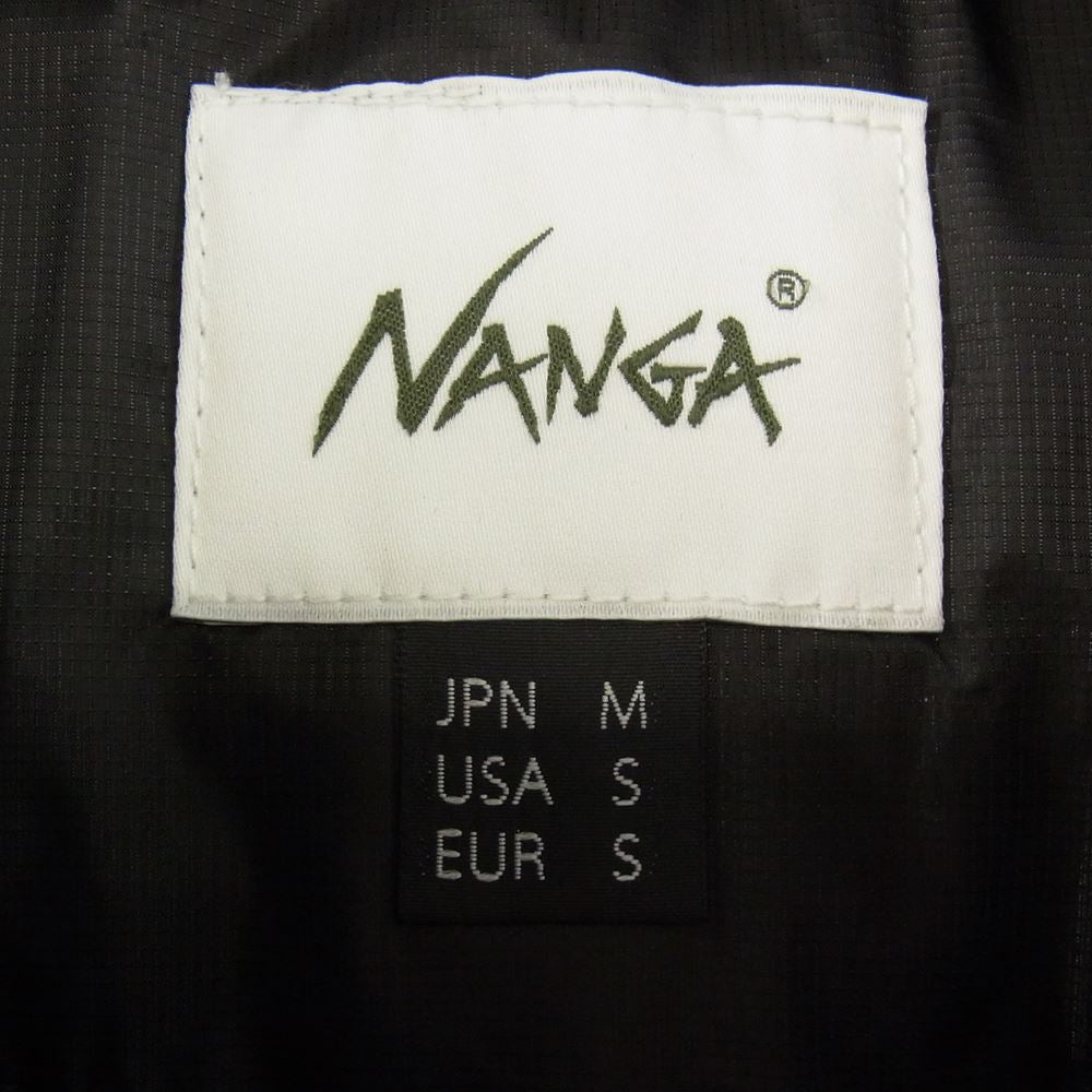 NANGA ナンガ N1AIBKF2 AURORA LIGHT DOWN JACKET オーロラ ライト ダウン ジャケット ブラック系 M【新古品】【未使用】【中古】