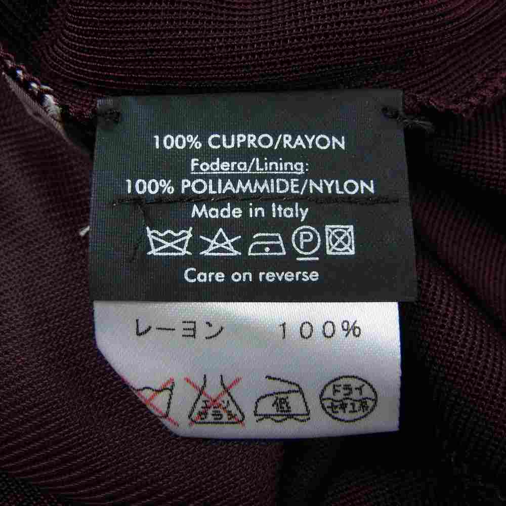 GUCCI グッチ レーヨン タイトスカート ワインレッド ワインレッド系 XS【中古】