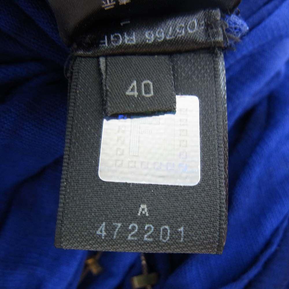 FENDI フェンディ ノースリーブ 925チェーン ドレス ワンピース ダークネイビー系 40【中古】