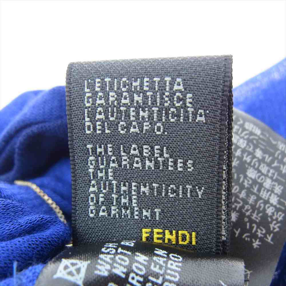 FENDI フェンディ ノースリーブ 925チェーン ドレス ワンピース ダークネイビー系 40【中古】
