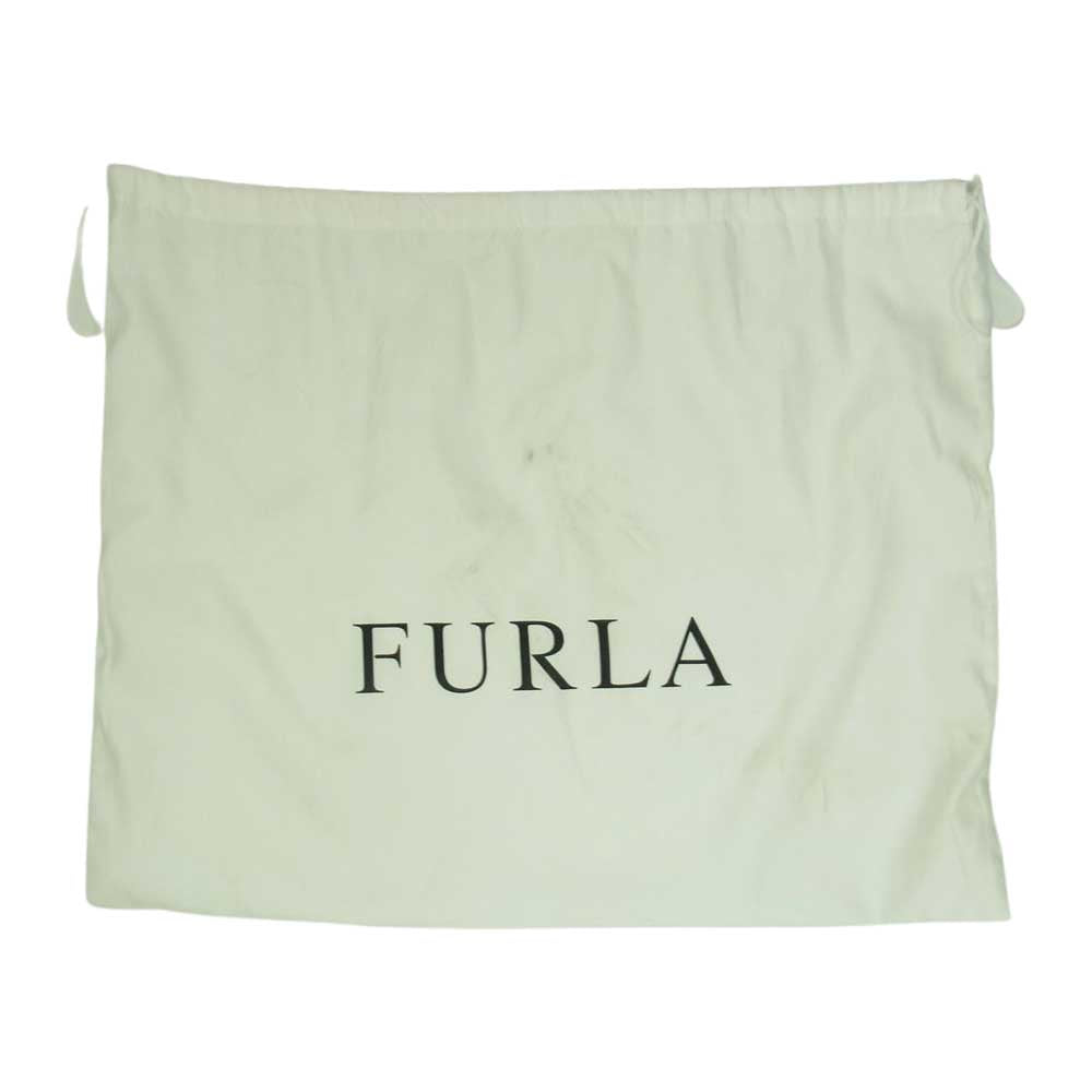 Furla フルラ レザー ハンドバック ベージュ 【中古】