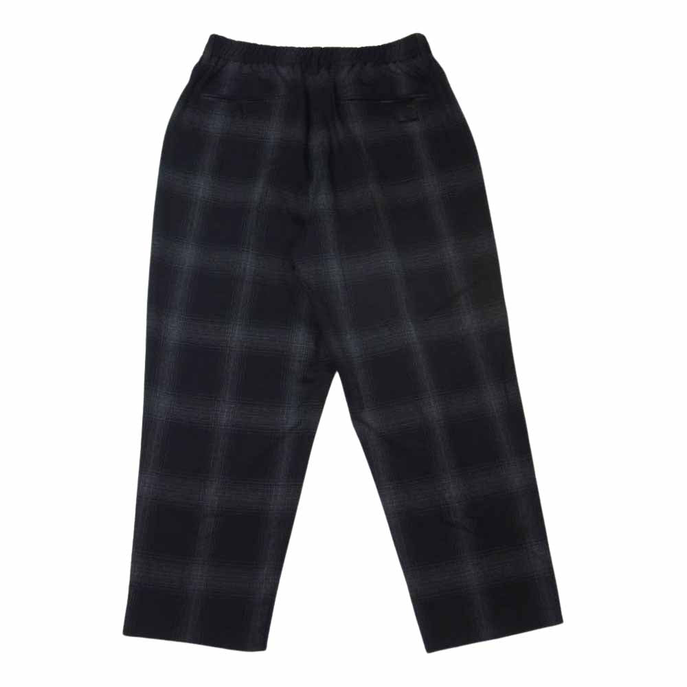 N.HOOLYWOOD エヌハリウッド 282-PT08-011 Easy Pants BK Check チェック イージーパンツ ブラック系 36【中古】