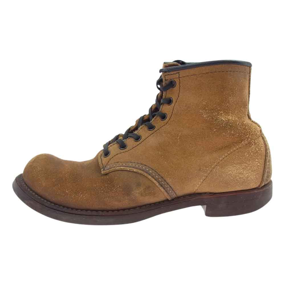 RED WING レッドウィング 9162 Classic Round Toe BLACKSMITH ブラックスミス スエード ブラウン系 25.5【中古】