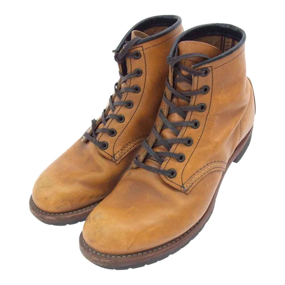 RED WING レッドウィング 9013 BECKMAN CHESTNUT ROUND BOOTS 7HOLE  ベックマン チェスナット ブラウン系 25.5【中古】