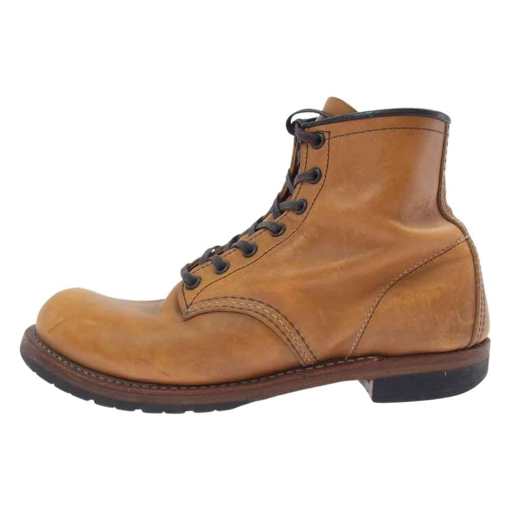 RED WING レッドウィング 9013 BECKMAN CHESTNUT ROUND BOOTS 7HOLE  ベックマン チェスナット ブラウン系 25.5【中古】