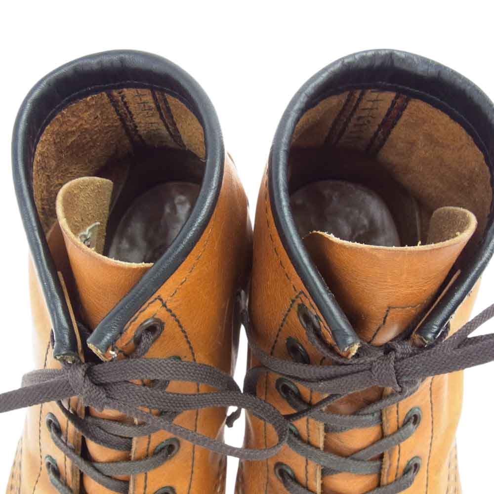 RED WING レッドウィング 9013 BECKMAN CHESTNUT ROUND BOOTS 7HOLE  ベックマン チェスナット ブラウン系 25.5【中古】