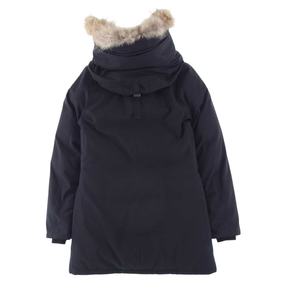 CANADA GOOSE カナダグース 2603JL BRONTE PARKA ブロンテ パーカー コヨーテファー ダウンジャケット 国内正規品 サザビーリーグ ダークネイビー系 S【中古】