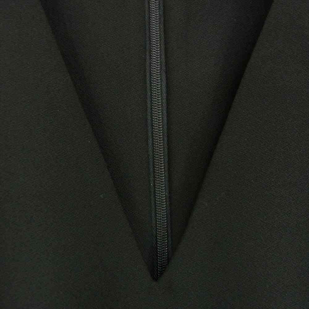 カルヴェン 国内正規品 シルク混 ドレス ワンピース ブラック系 34【中古】