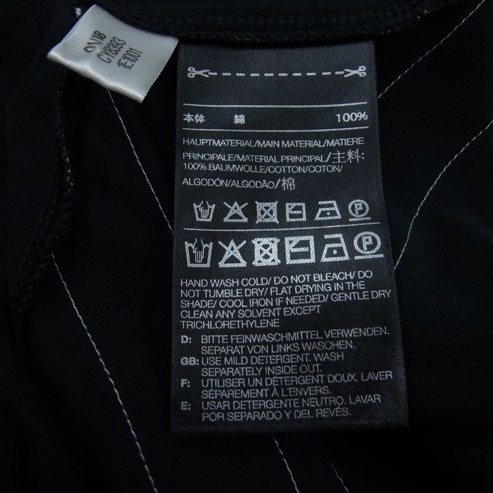 Y-3 Yohji Yamamoto ワイスリー ヨウジヤマモト CY8393 Sleeveless Maxi Dress 3ライン アシンメトリー ノースリーブ マキシ ワンピース ブラック系 S【中古】