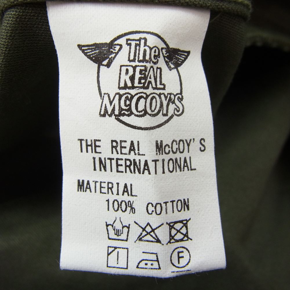 The REAL McCOY'S ザリアルマッコイズ 22SS MJ22003 PARKA-SHELL M-1951 MODEL220 M-51 モッズコート カーキ系 XL【中古】