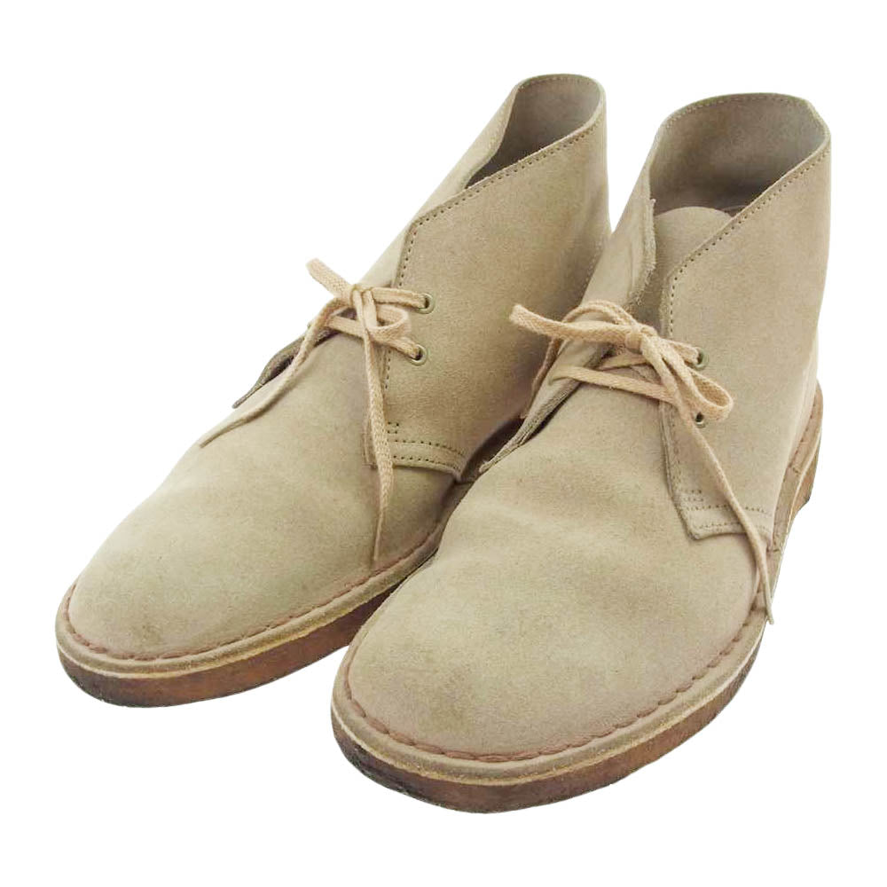 Clarks クラークス 13292 DESERT BOOT スエード  デザートブーツ チャッカブーツ ベージュ ベージュ系【中古】