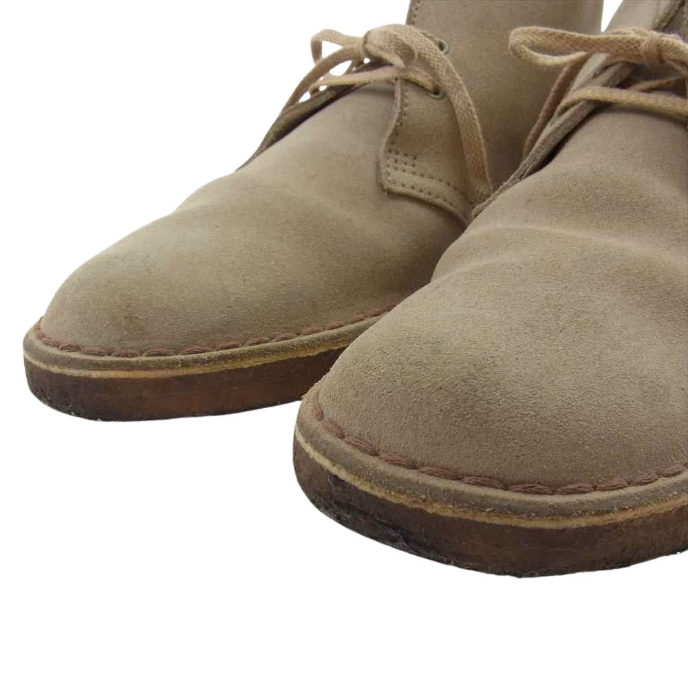 Clarks クラークス 13292 DESERT BOOT スエード  デザートブーツ チャッカブーツ ベージュ ベージュ系【中古】