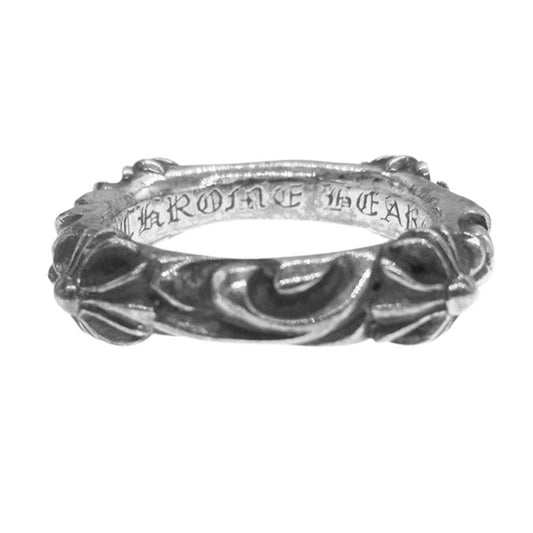 CHROME HEARTS クロムハーツ（原本無） SBT BAND SBTバンド リング シルバー系【中古】