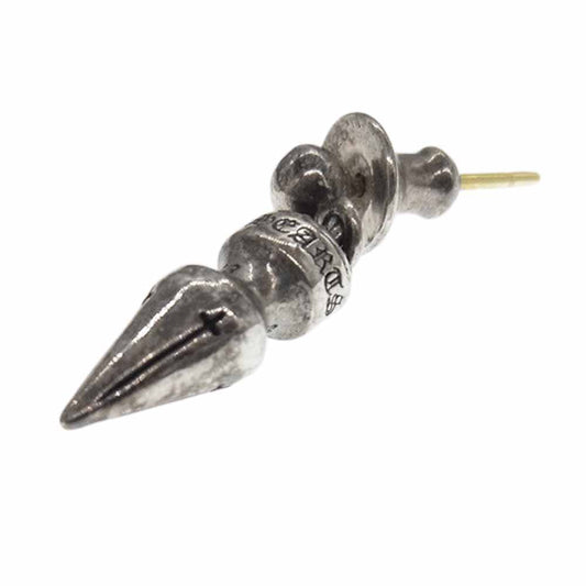 CHROME HEARTS クロムハーツ（原本無） SPIKE TNY DRP スパイク ドロップ ピアス  シルバー系【中古】