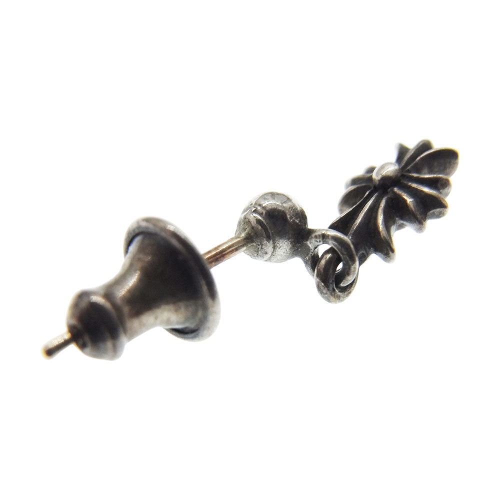 CHROME HEARTS クロムハーツ（原本無） TNY E CH PLS 1 タイニーE CHプラス ドロップ ピアス シルバー系【中古】