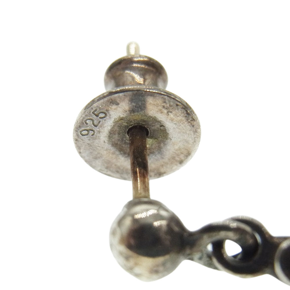 CHROME HEARTS クロムハーツ（原本無） TNY E CH PLS 1 タイニーE CHプラス ドロップ ピアス シルバー系【中古】