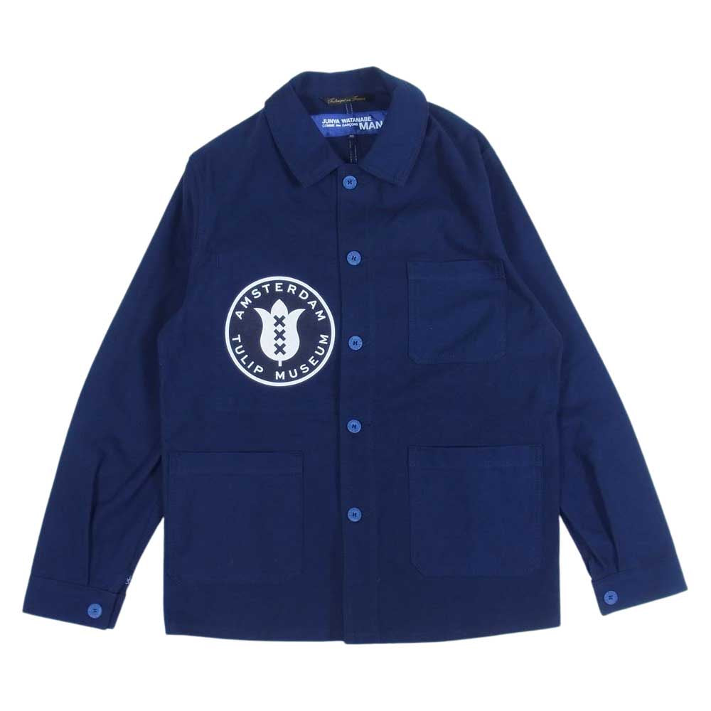 JUNYA WATANABE COMME des GARCONS MAN ジュンヤワタナベコムデギャルソンマン 20SS WE-J402 LE LABOUREUR ルラブルール カバーオール ワークジャケット ダークネイビー系 XS【中古】
