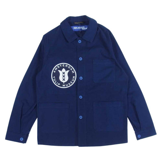 JUNYA WATANABE COMME des GARCONS MAN ジュンヤワタナベコムデギャルソンマン 20SS WE-J402 LE LABOUREUR ルラブルール カバーオール ワークジャケット ダークネイビー系 XS【中古】