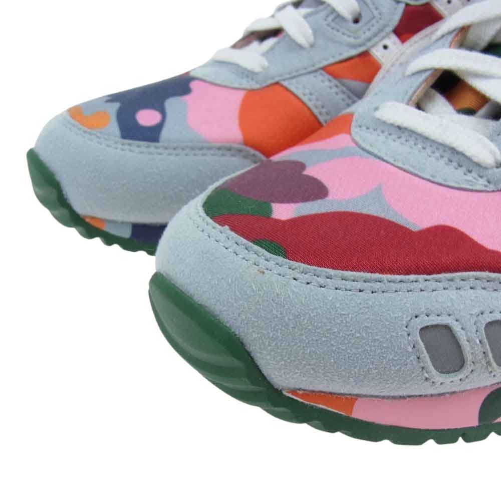 asics アシックス COMME des GARCONS SHIRT 1201A132 GEL-LYTE 3 OG コムデギャルソンシャツ ゲルライト3 スニーカー マルチカラー系 27cm【美品】【中古】