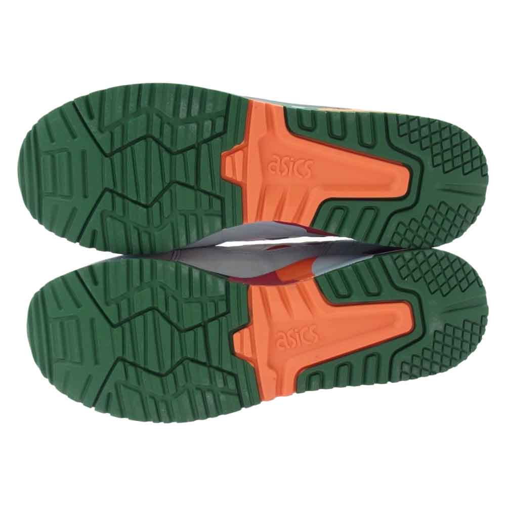 asics アシックス COMME des GARCONS SHIRT 1201A132 GEL-LYTE 3 OG コムデギャルソンシャツ ゲルライト3 スニーカー マルチカラー系 27cm【美品】【中古】